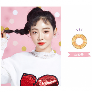 Lens-Town Sweet Pong Brown(月拋)